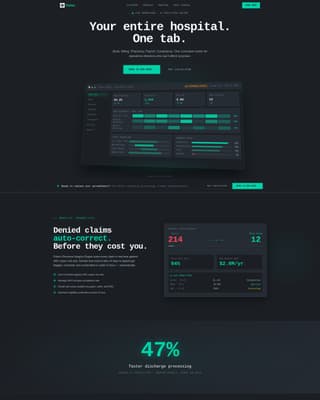 Healthcare Software & SaaS Specialist Booking Website Template