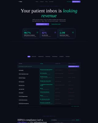 Healthcare Software Privacy Policy Website Template