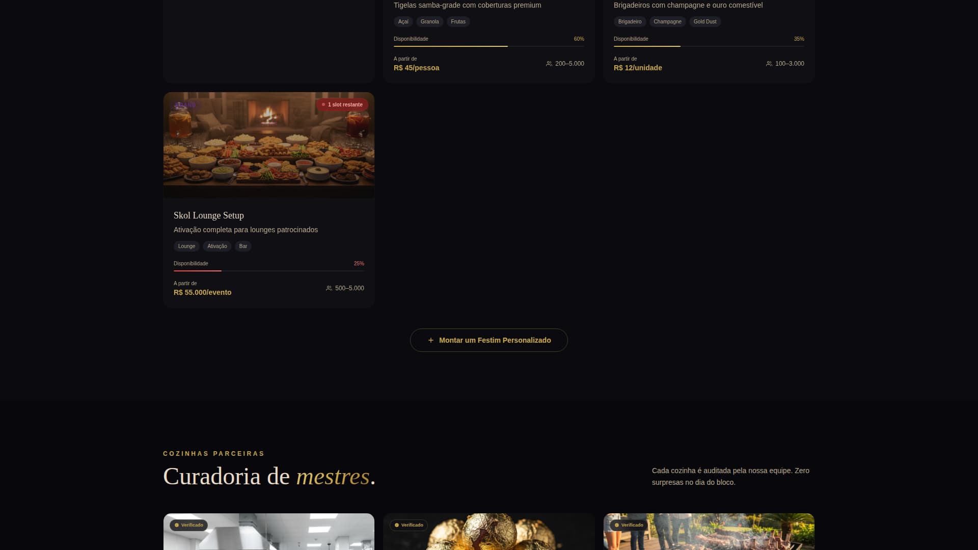 Festiva — Immersive Carnival Landing Page Template