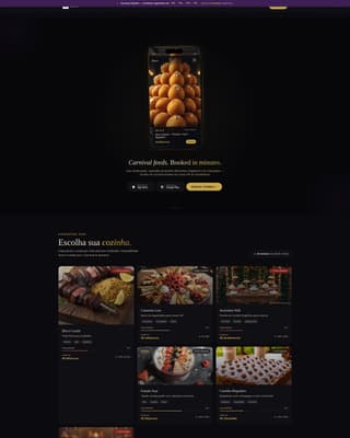 Festiva — Immersive Carnival Landing Page Template