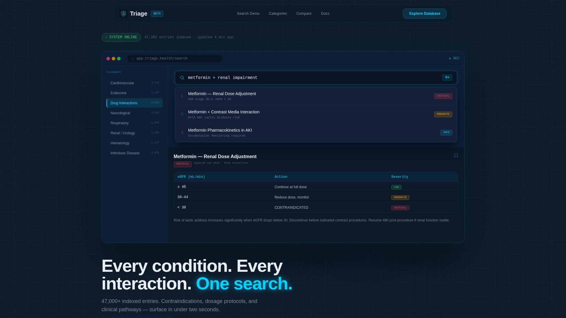 Healthcare Digital Presence Advanced Reviews Website Template