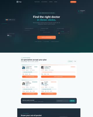 Healthcare Digital Presence Specialist Booking Website Template