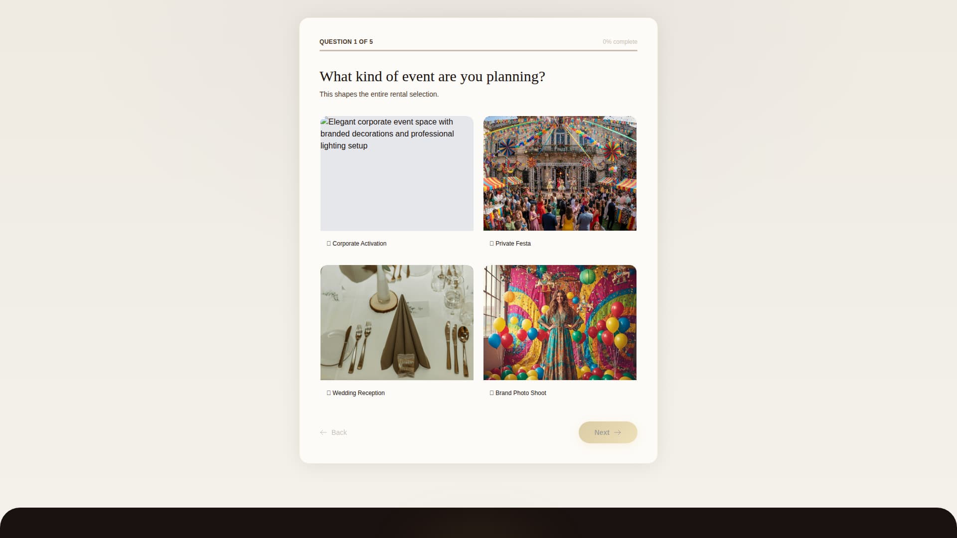Bloco - Luxe Carnival Landing Page Template