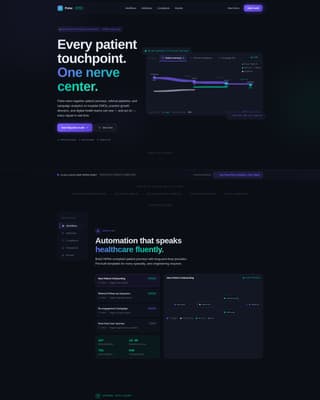 Healthcare Software & SaaS Specialist Professional Website Template