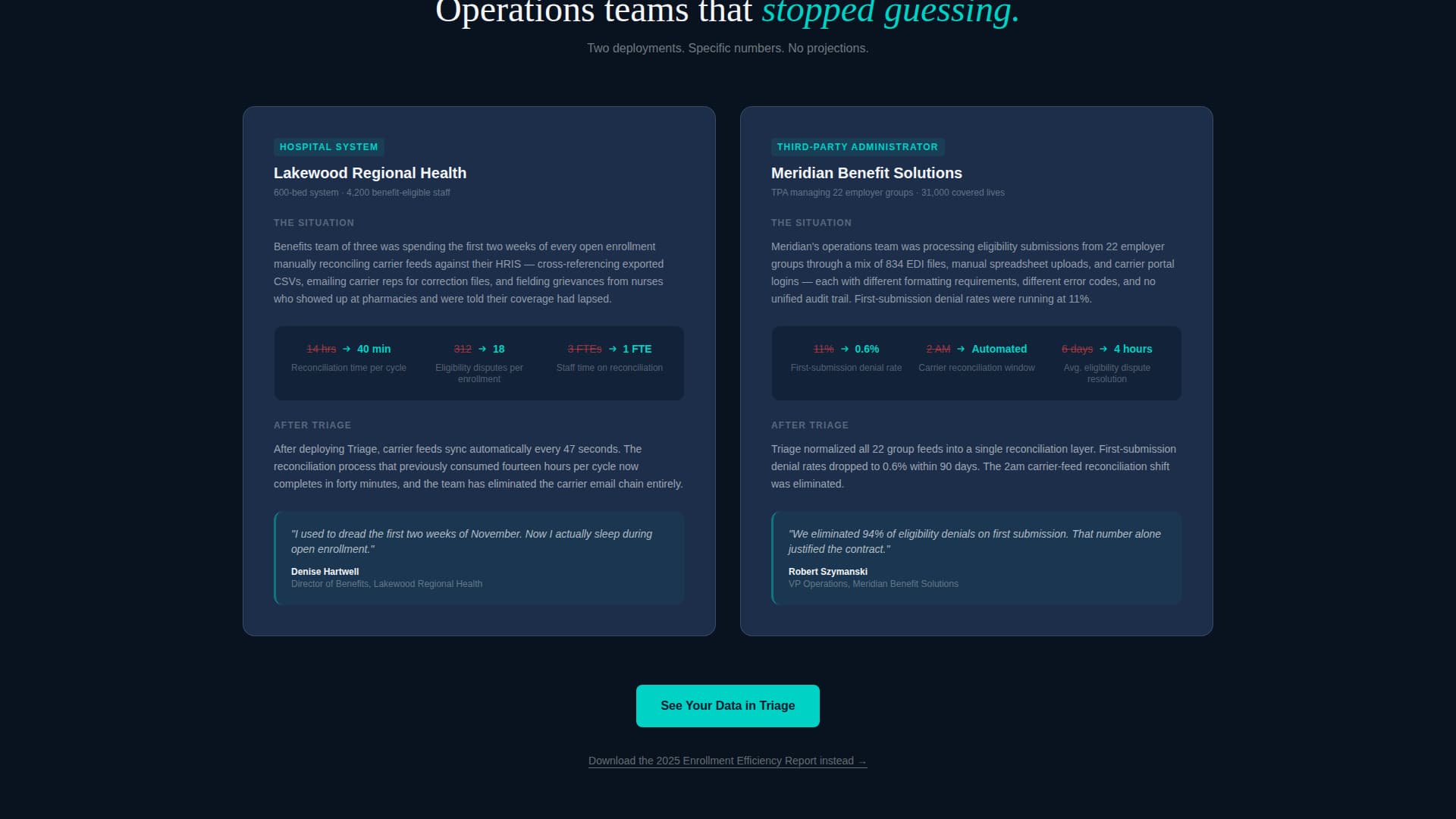 Healthcare Software Careers Website Template
