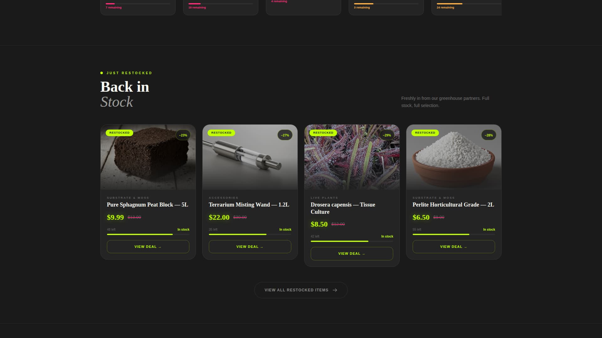 Sundew - Urgent Carnivorousplant Landing Page Template