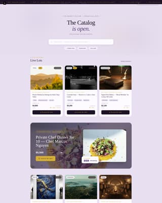 Gavel - Elegant Charity Landing Page Template