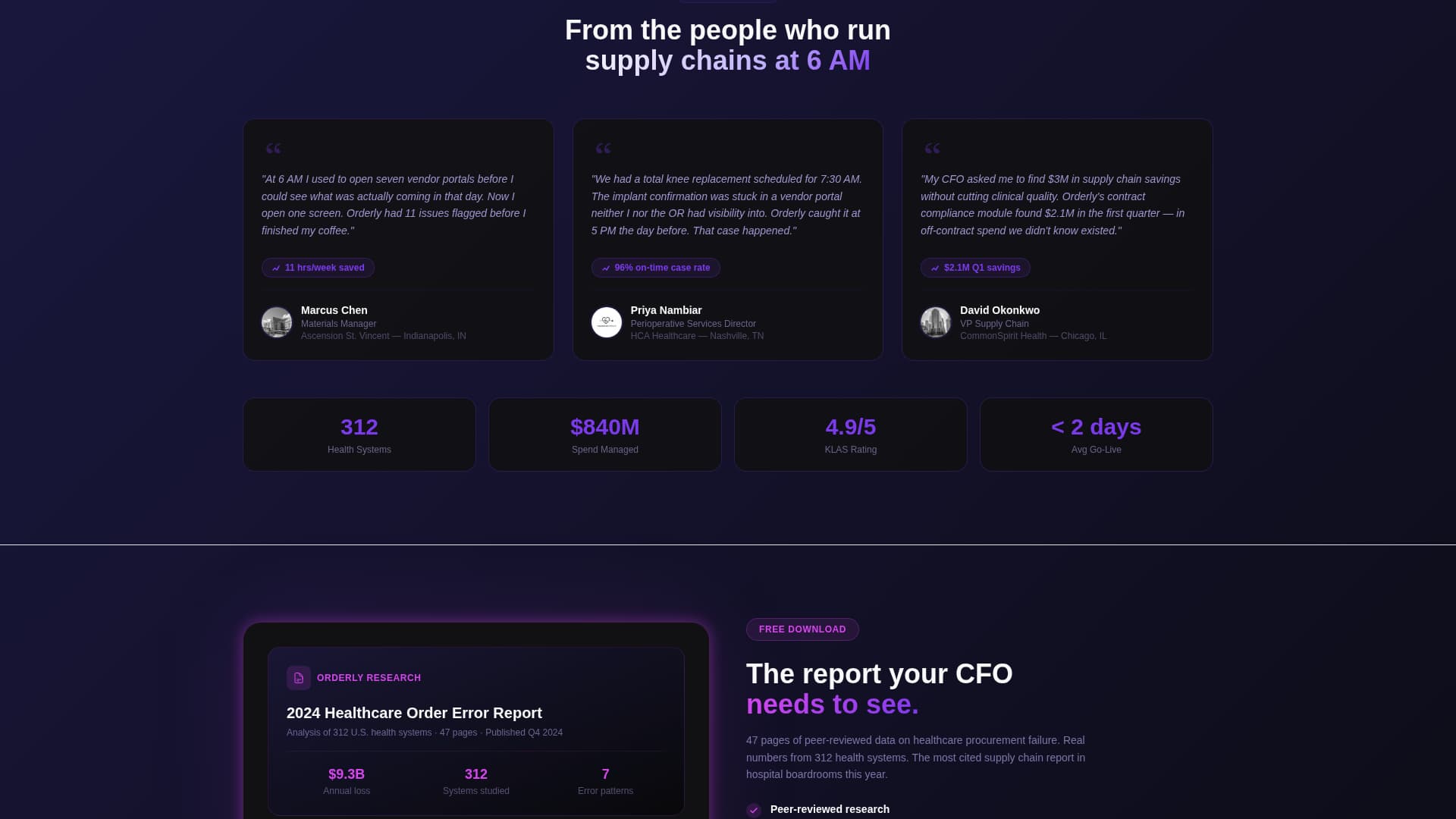 Healthcare Software Specialist Professional Website Template