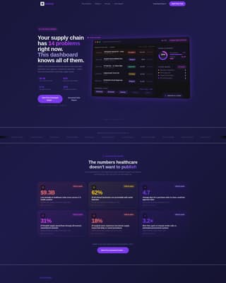 Healthcare Software Specialist Professional Website Template