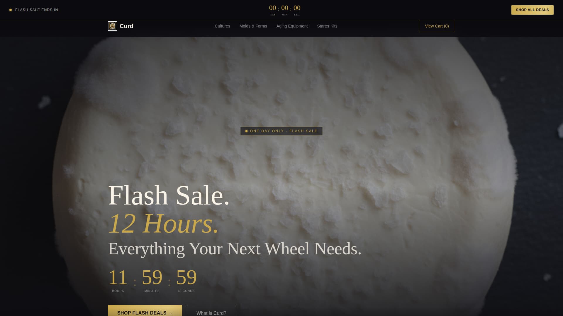 Bloom — Luxe Artisan Cheesemaking Landing Page Template