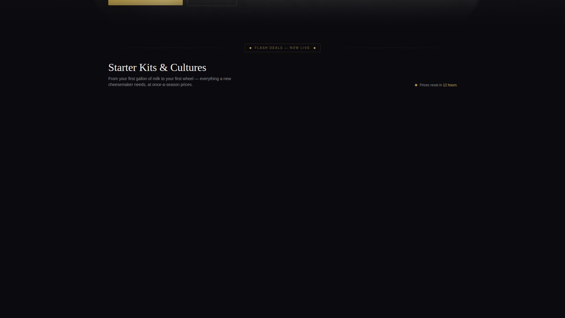 Bloom — Luxe Artisan Cheesemaking Landing Page Template