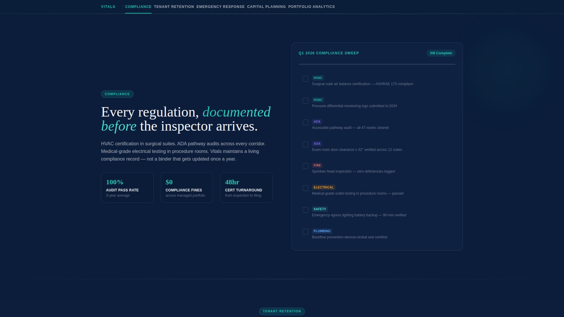Healthcare Software Booking Website Template