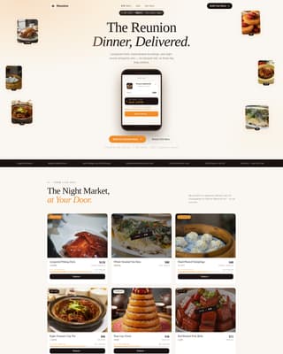 Reunion - Luxe Chinesenewyear Landing Page Template