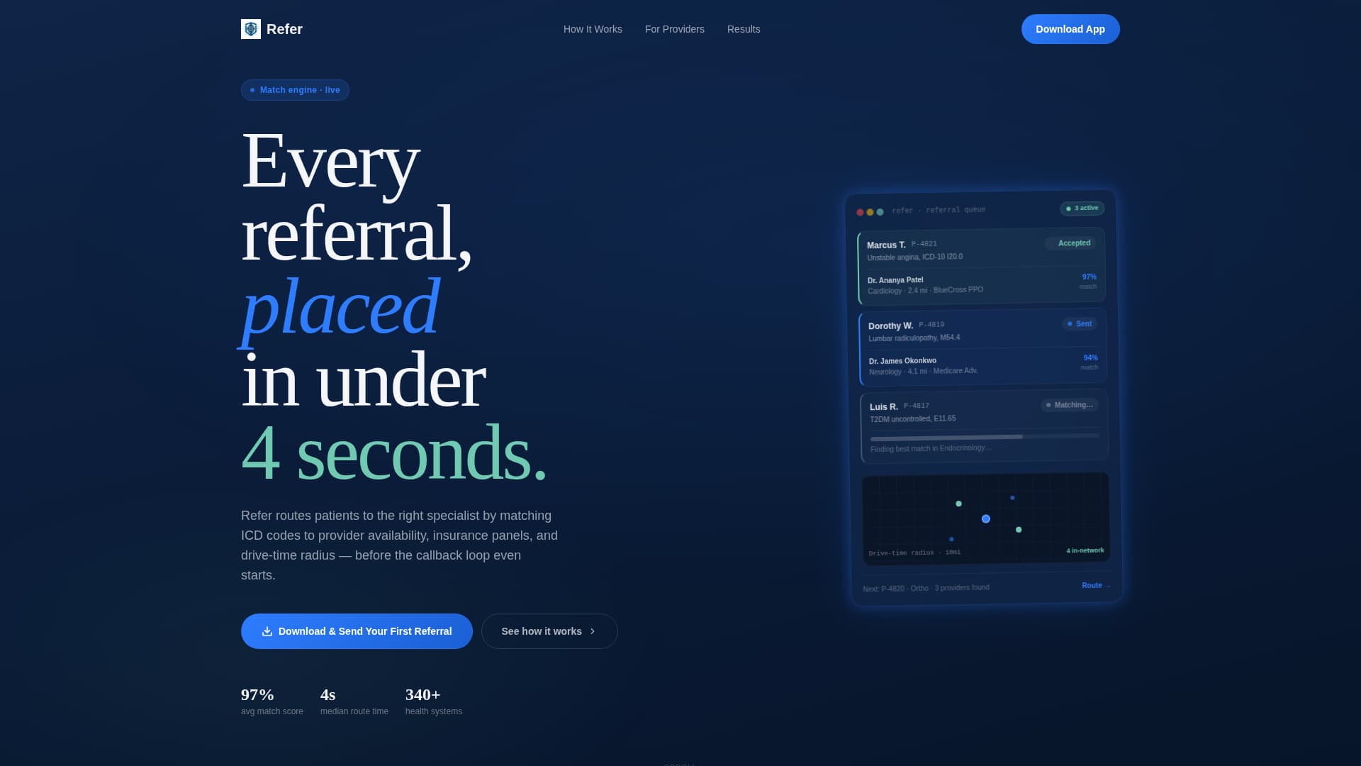 Healthcare Email Marketing Reviews Website Template