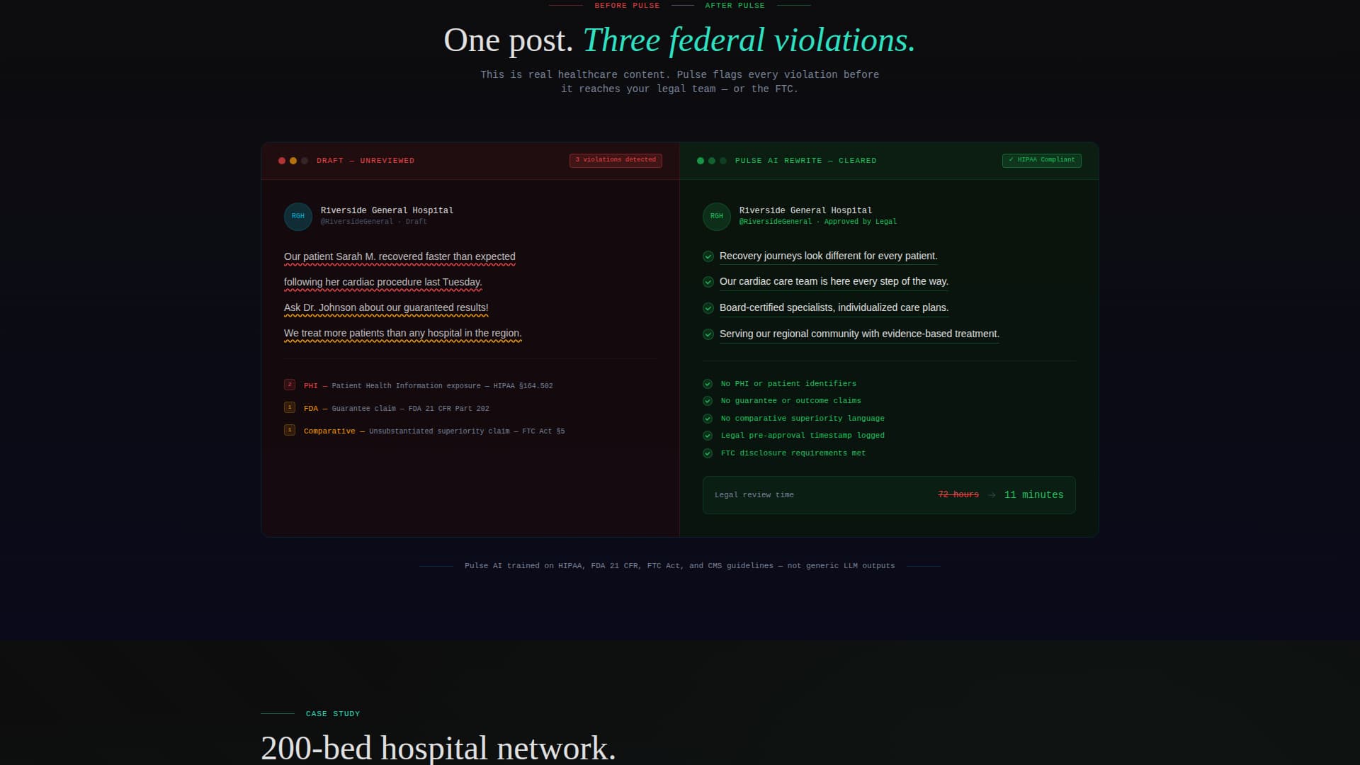 Healthcare Software Advanced Cost Calculator Website Template
