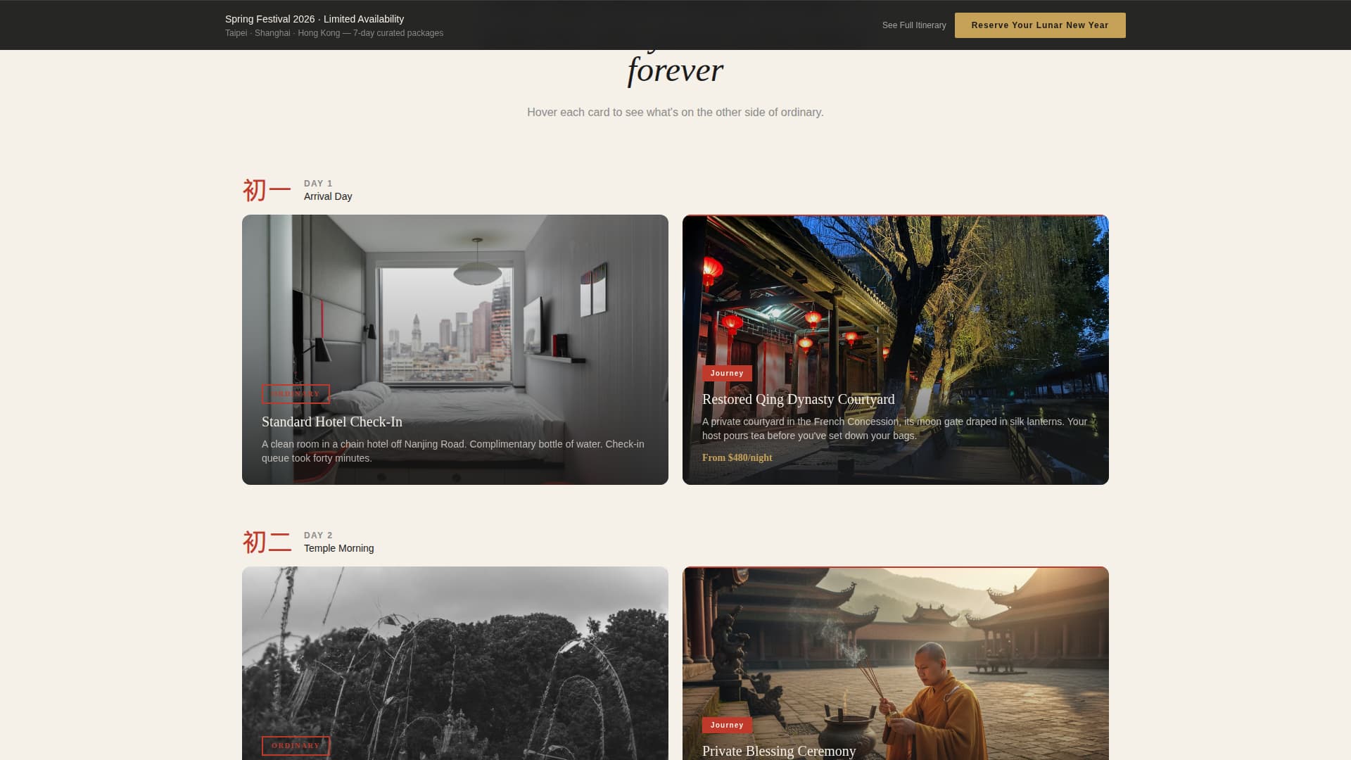 Journey - Extraordinary Travel Landing Page Template