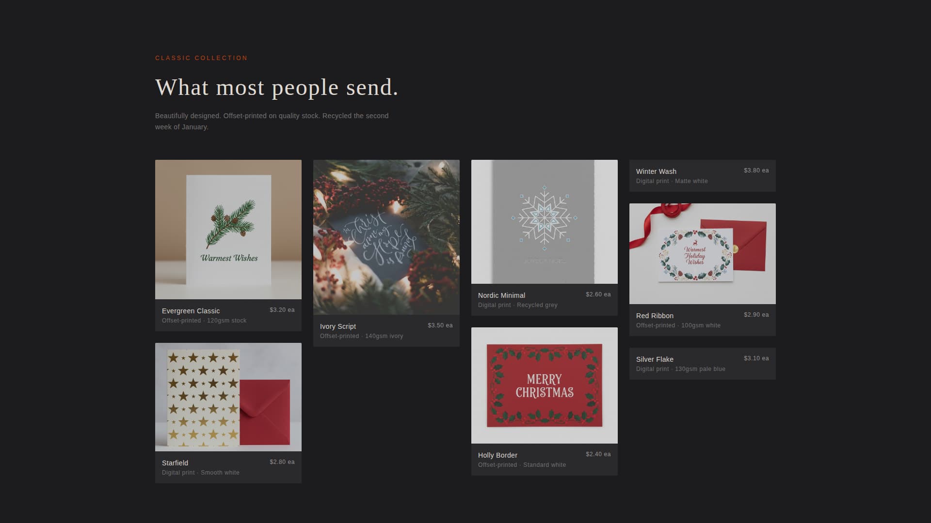 Foil - Luxe Letterpress Landing Page Template