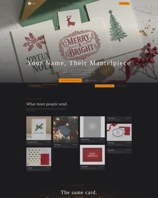Foil - Luxe Letterpress Landing Page Template