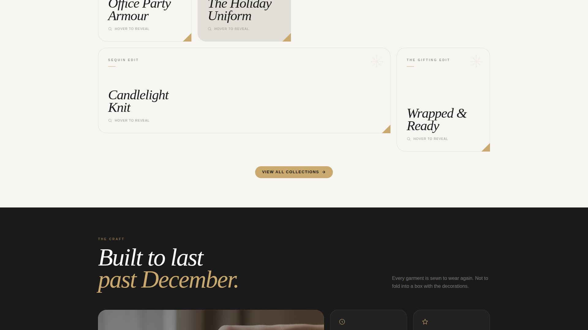 Tinsel - Elegant Christmas Landing Page Template