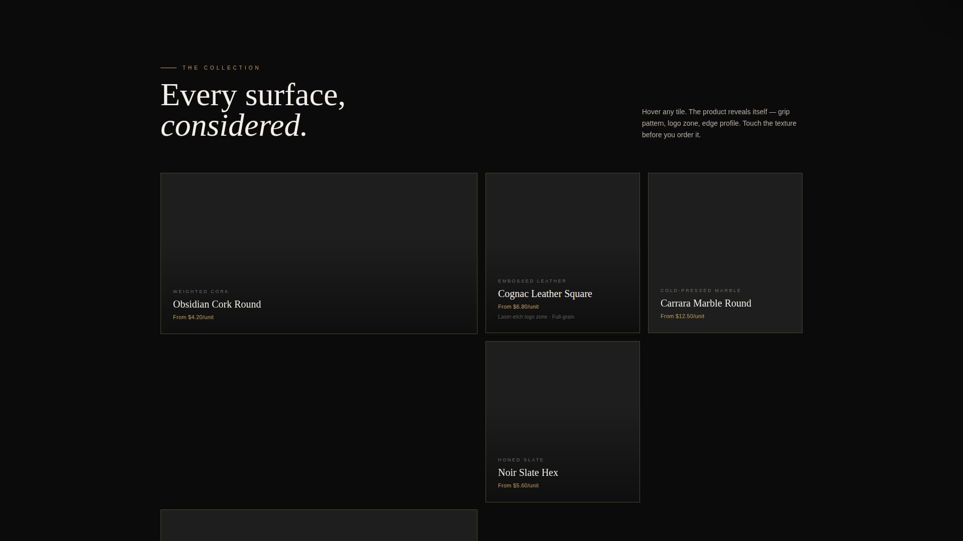 Coaster - Luxe Barware Landing Page Template