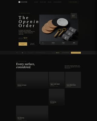Coaster - Luxe Barware Landing Page Template