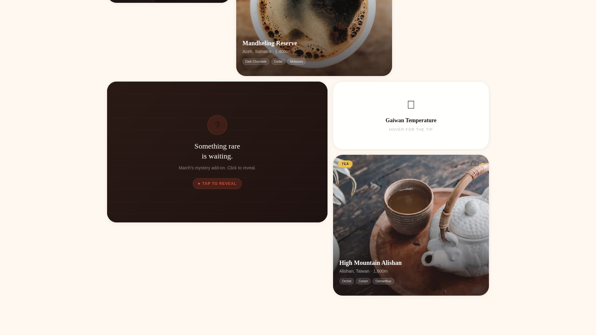 Steep - Curated Subscription Landing Page Template