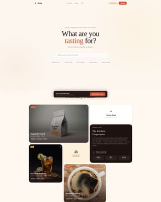 Steep - Curated Subscription Landing Page Template