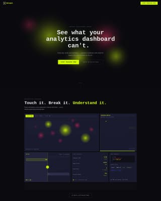 Data & Analytics Professional Website Template