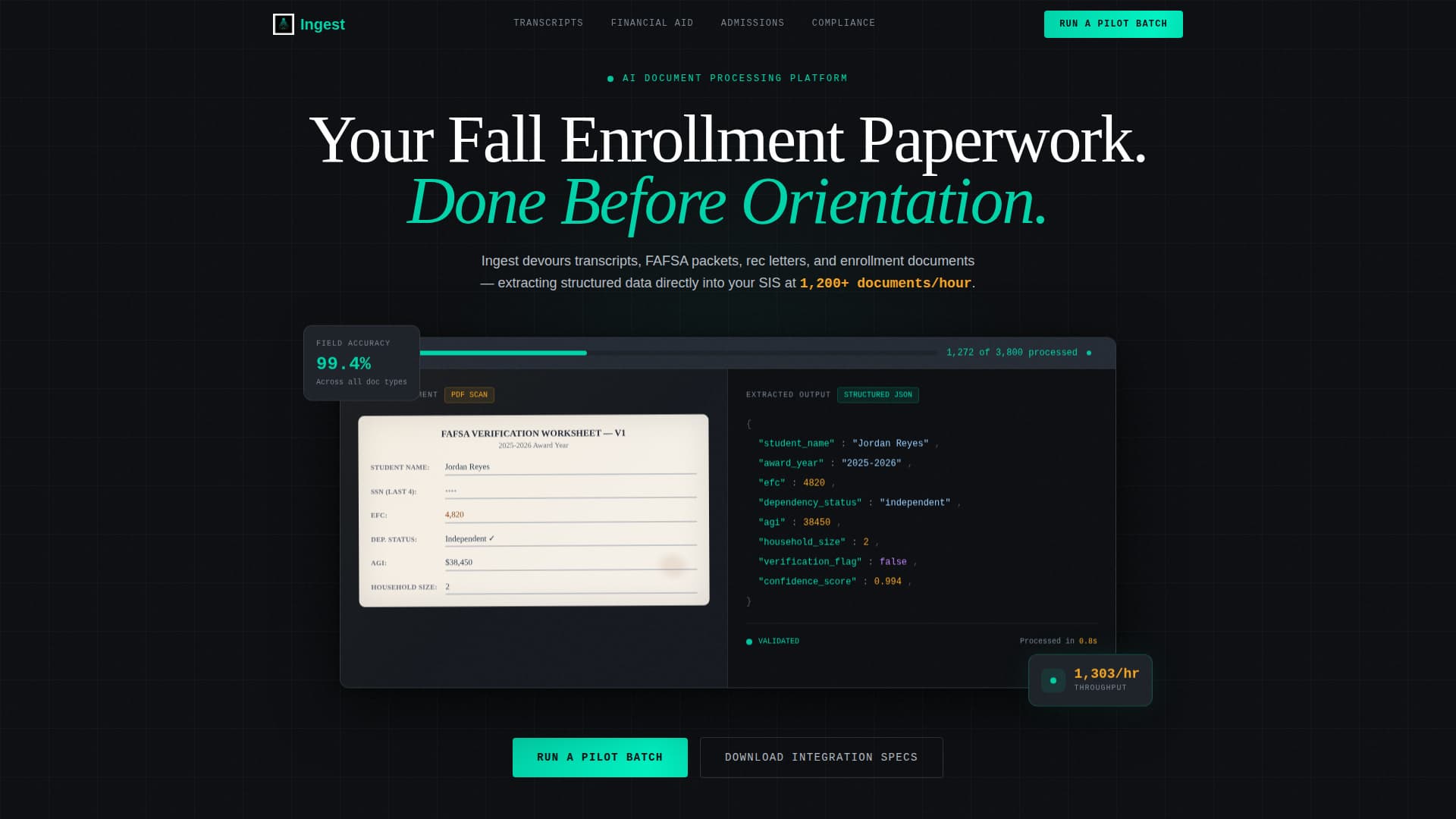 AI for Higher Education Specialist Directory Website Template