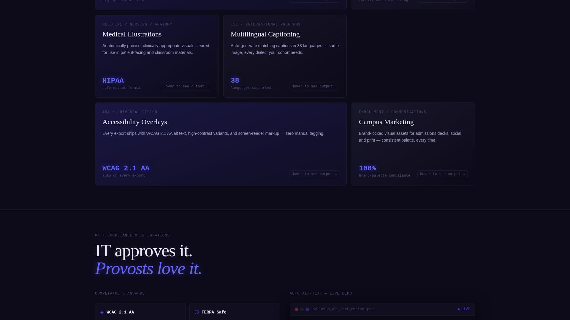 AI for Higher Education Advanced Education Website Template