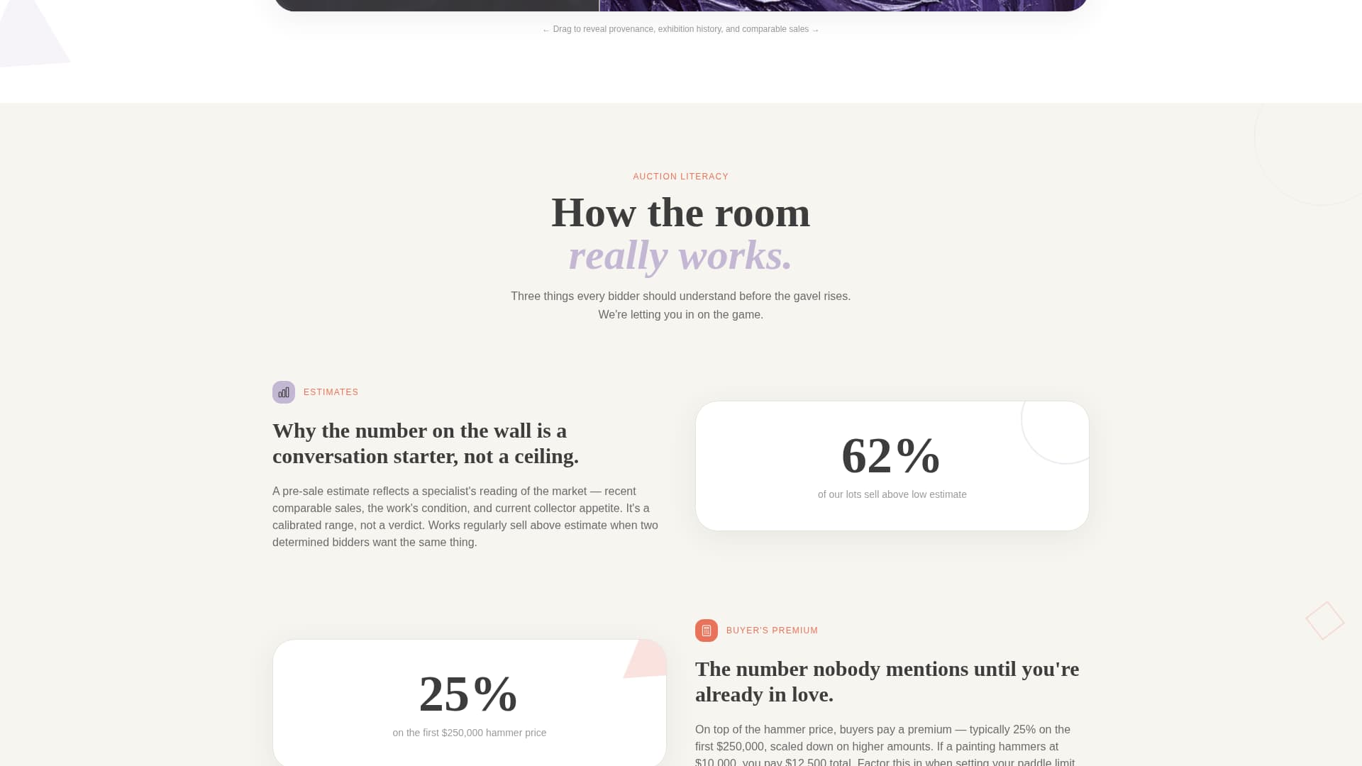 Lot - Playful Artauction Landing Page Template