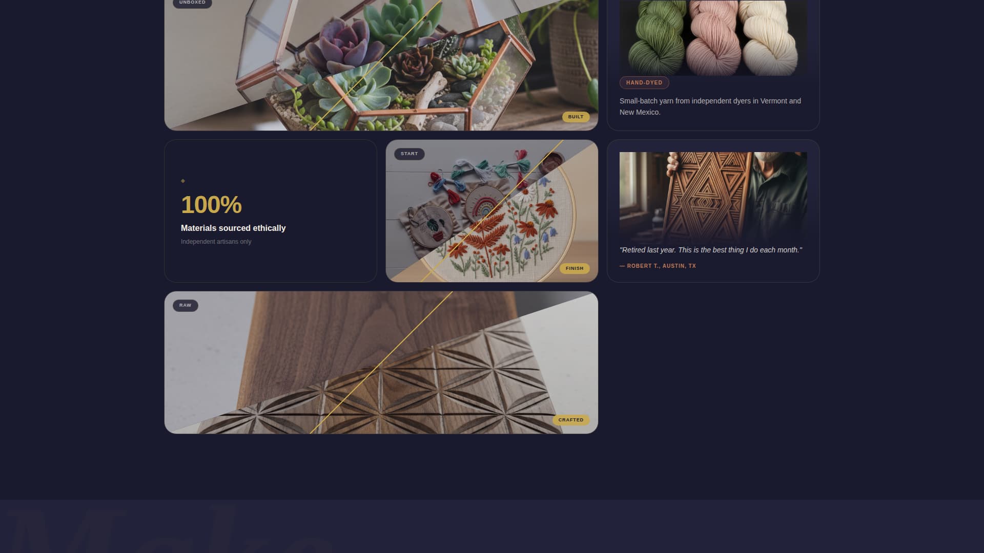 Craftbox - Irresistible Maker Landing Page Template