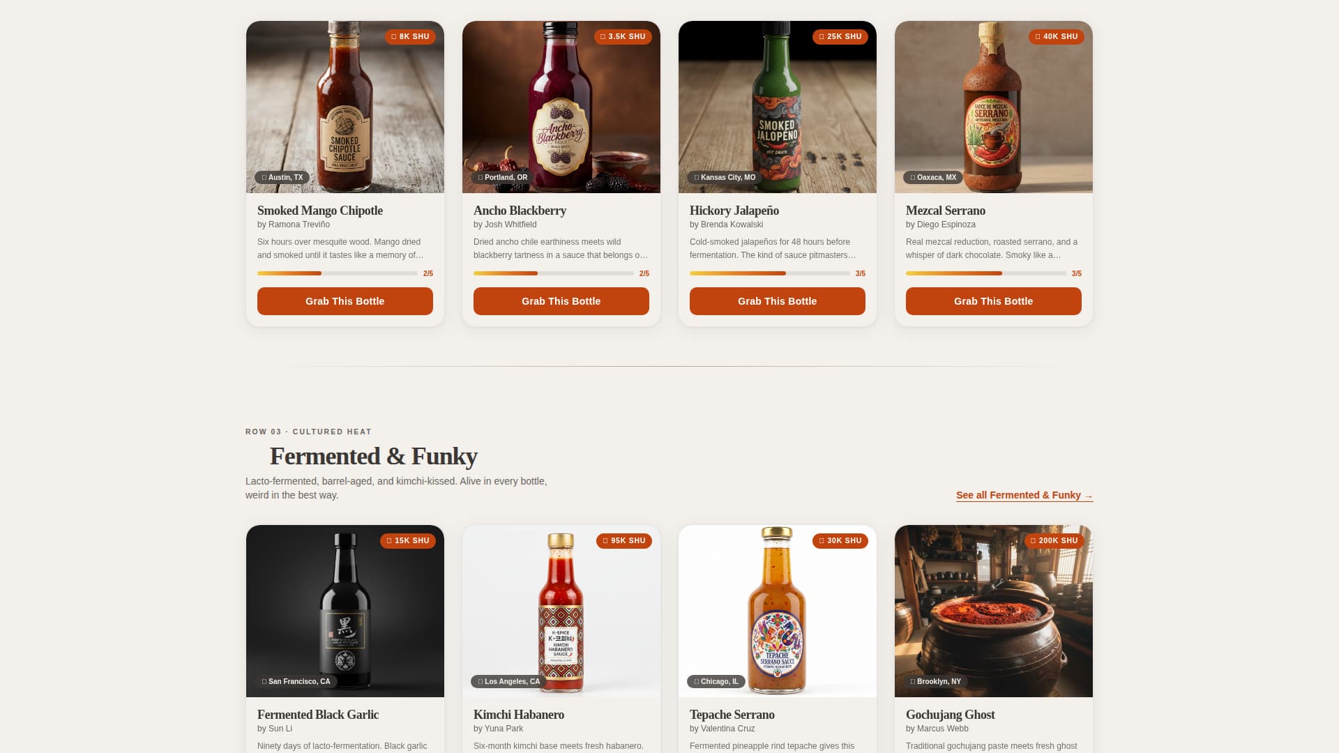 Plancha - Fiery Artisan Landing Page Template