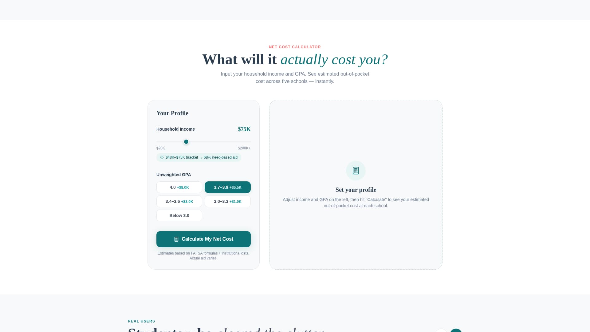 Catalog - Powerful Higher Education Landing Page Template