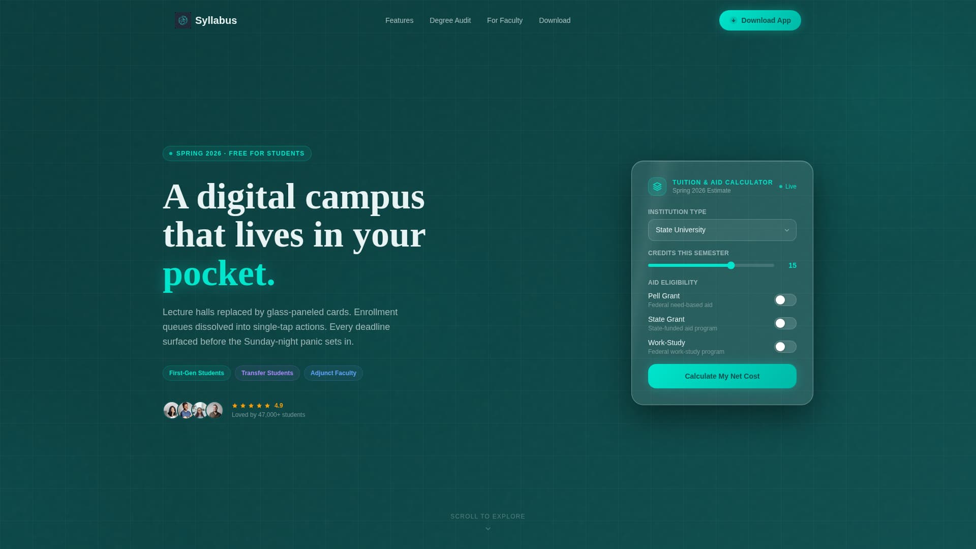 Syllabus - Luminous Higher Education Landing Page Template