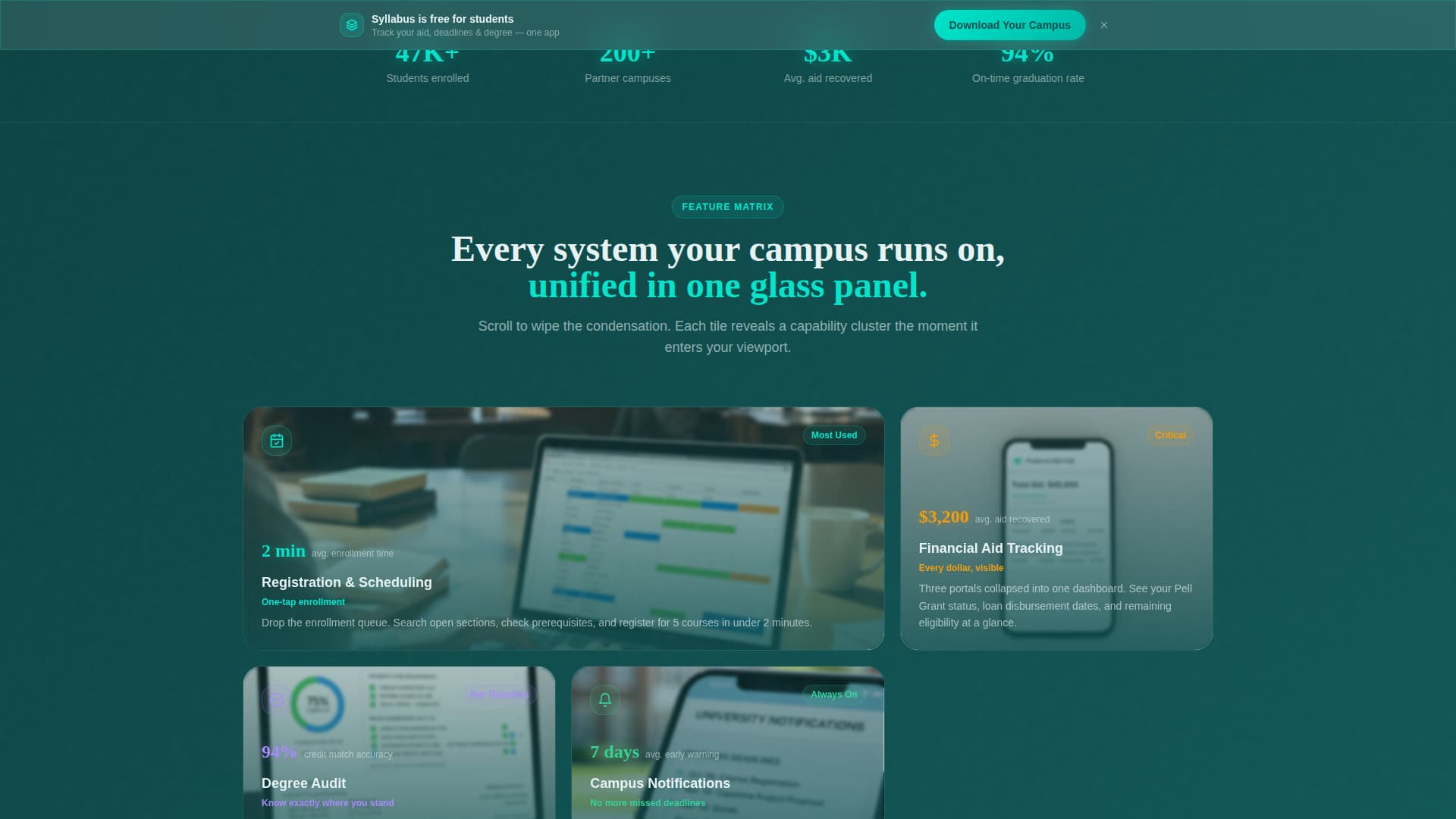 Syllabus - Luminous Higher Education Landing Page Template