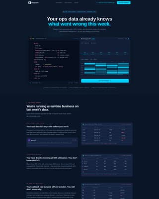 Dispatch — Field Ops Landing Page Template