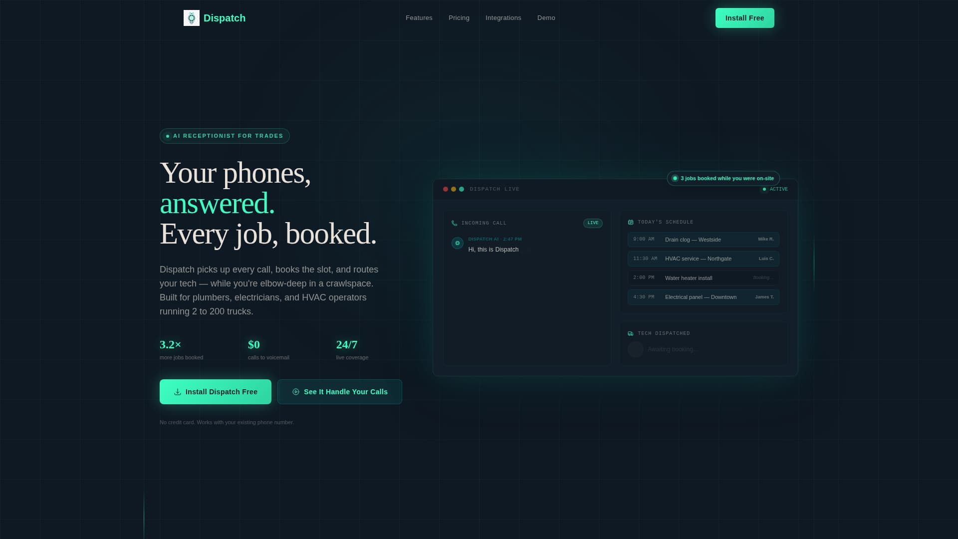 AI for Home Booking Website Template