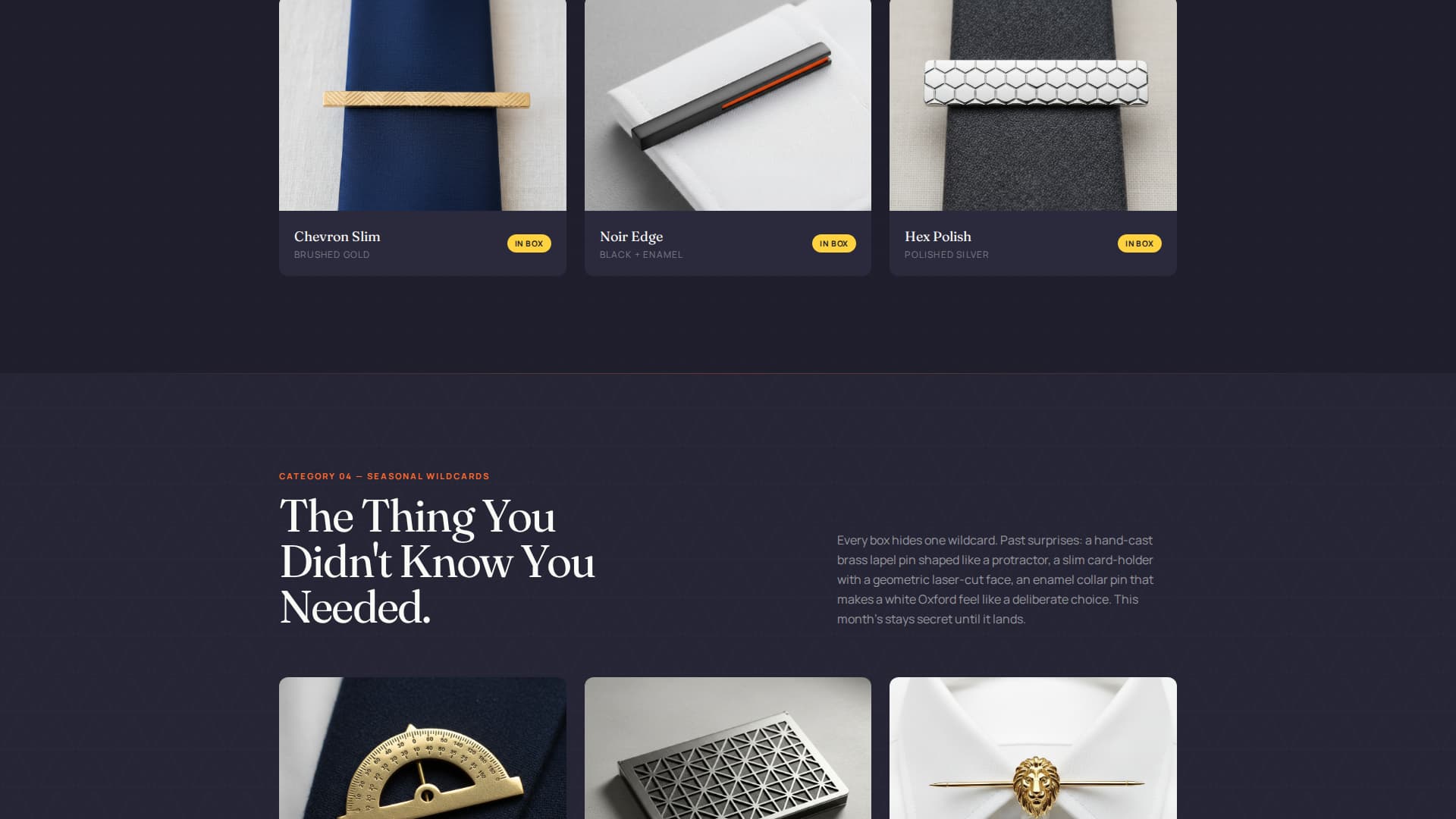 Clasp - Bold Accessories Landing Page Template