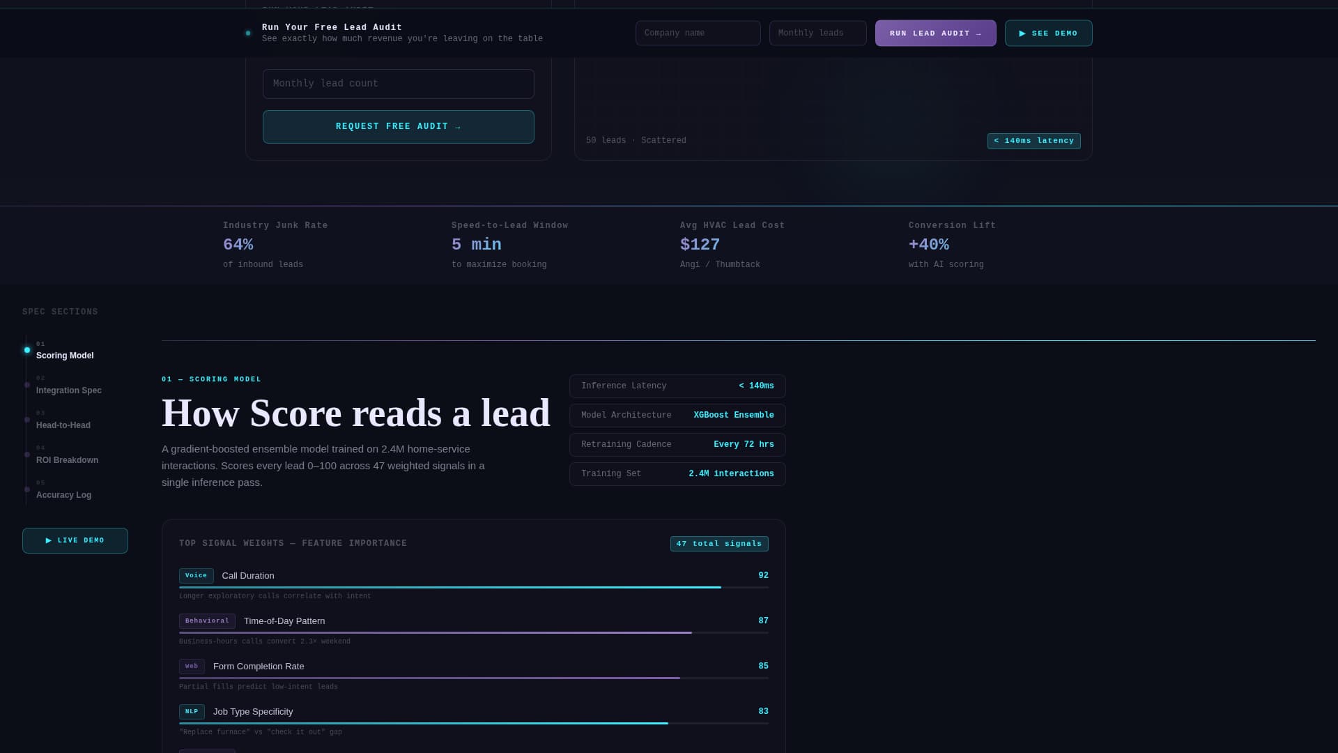 AI for Home Cost Calculator Website Template