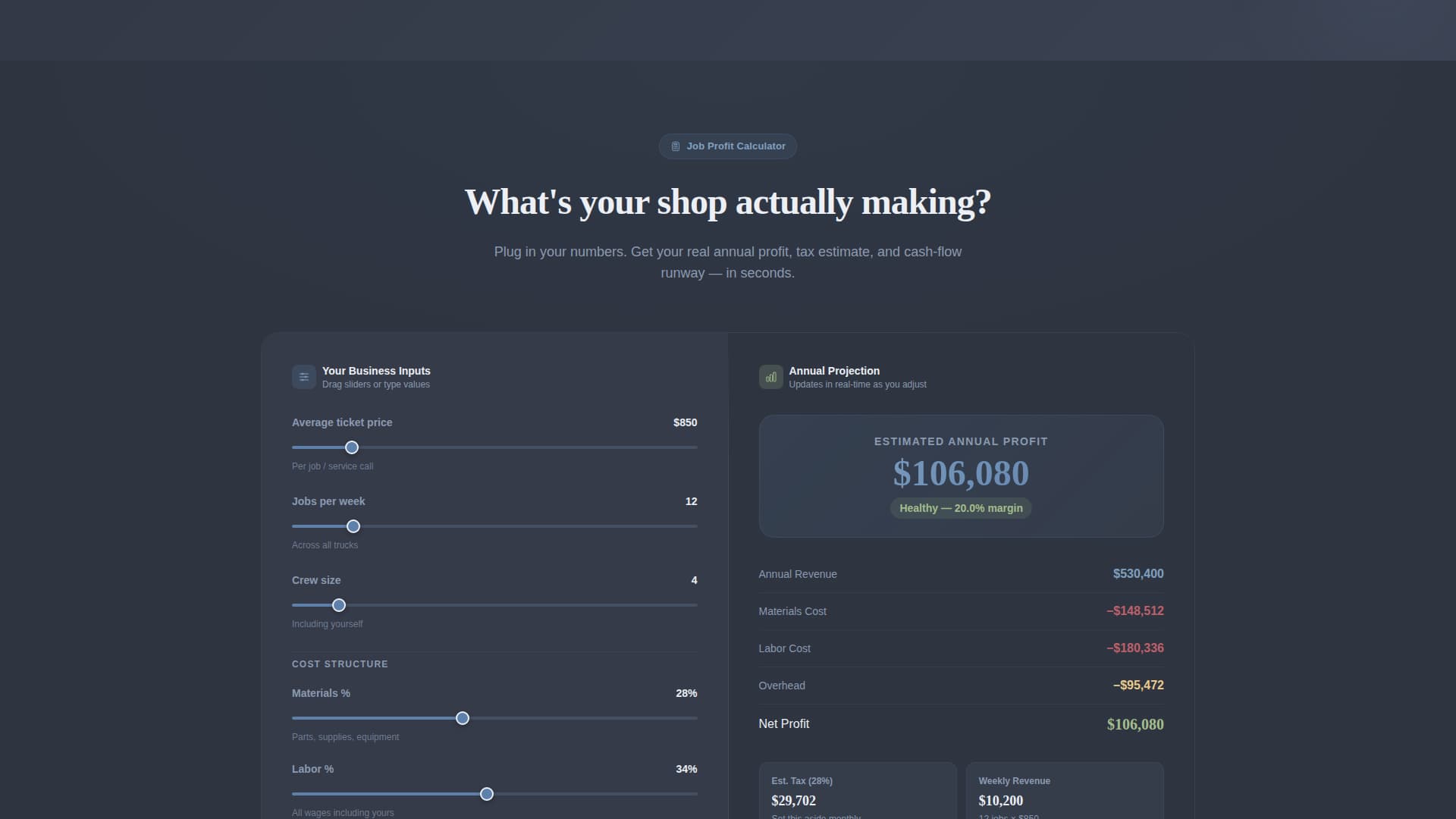 Vault — Accounting Operations Landing Page Template