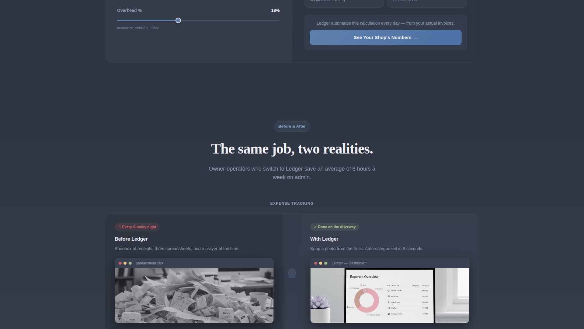 Vault — Accounting Operations Landing Page Template
