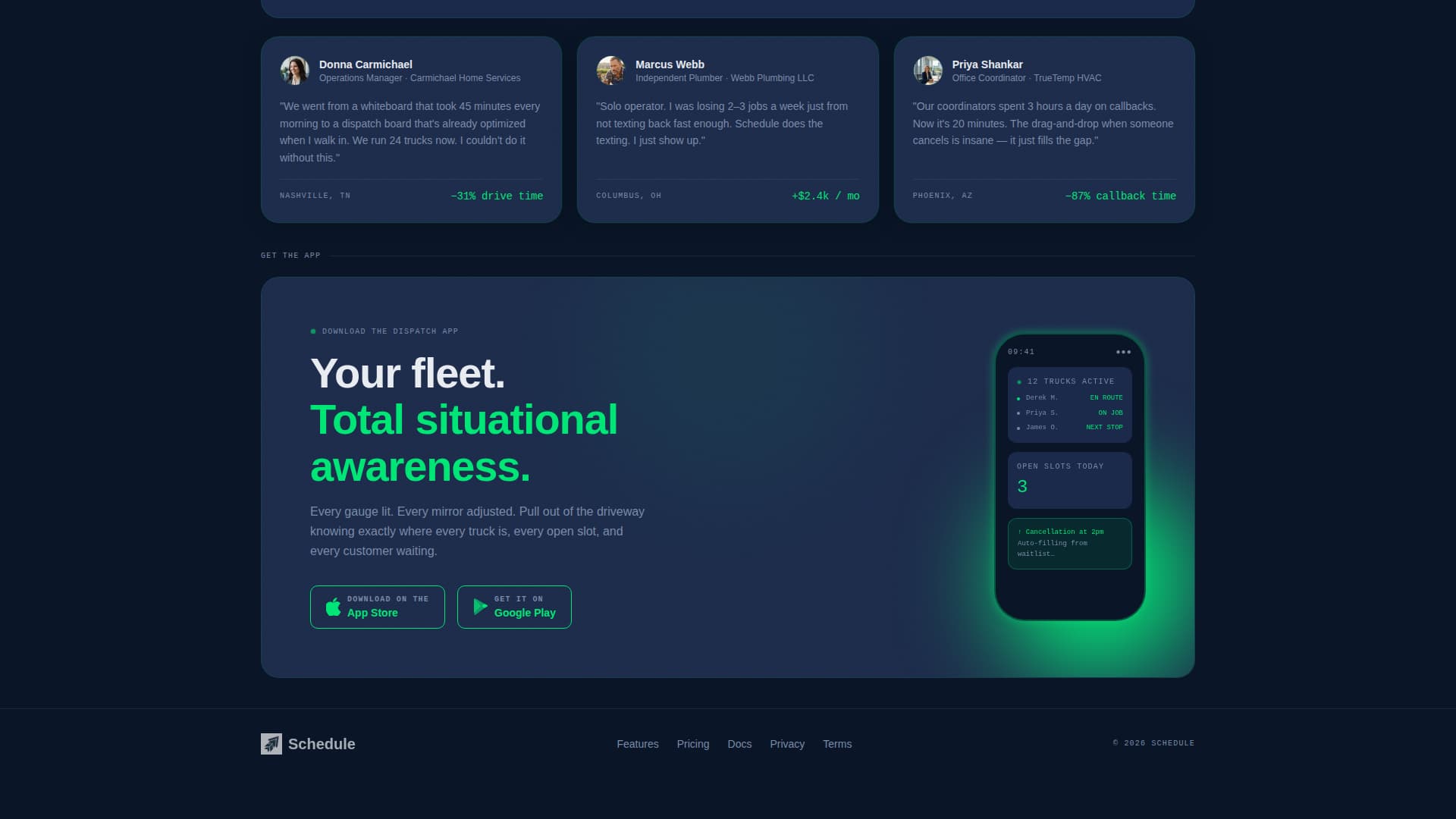 Home Services Software Booking Website Template
