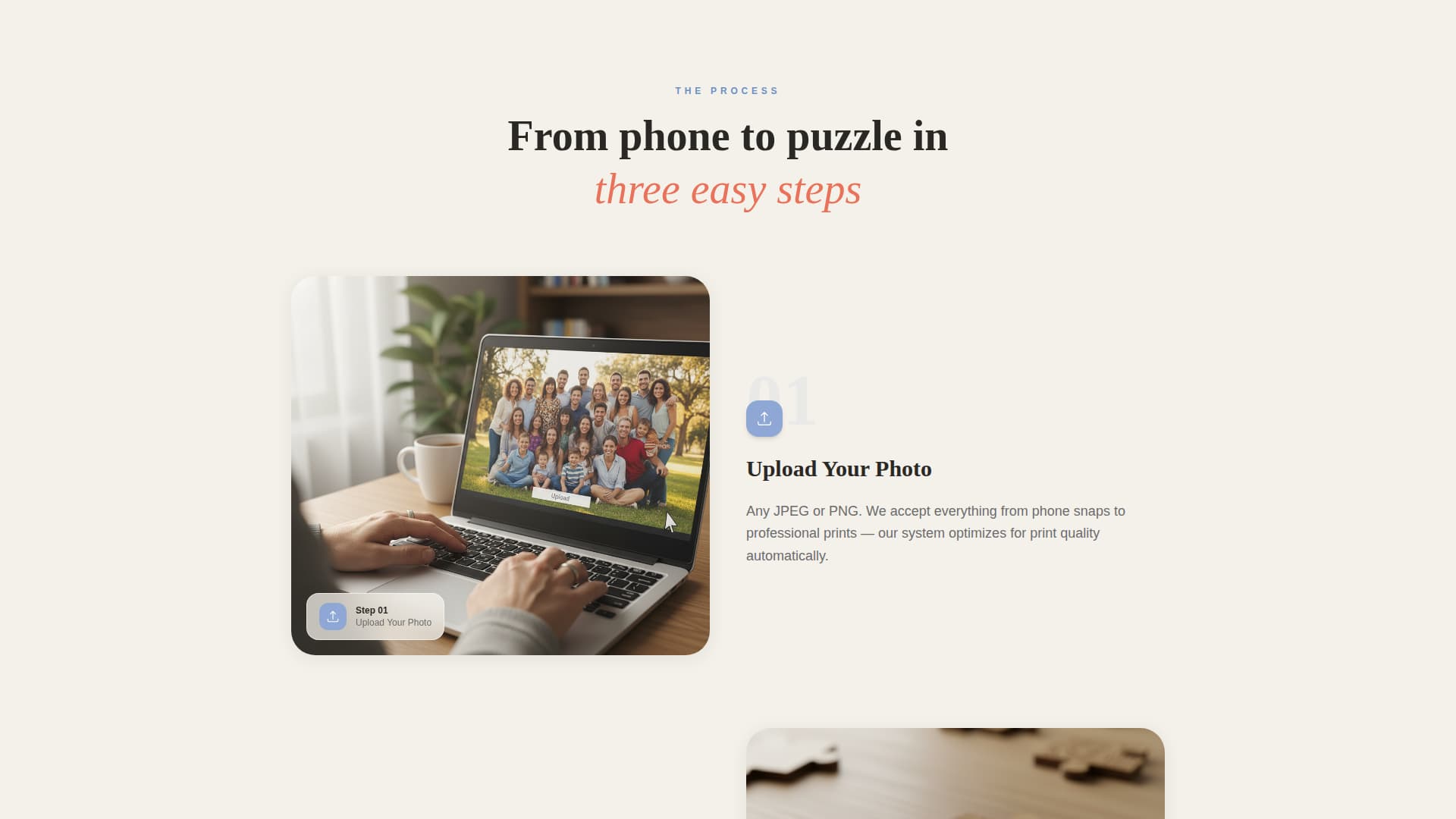 Piece - Playful Custompuzzle Landing Page Template