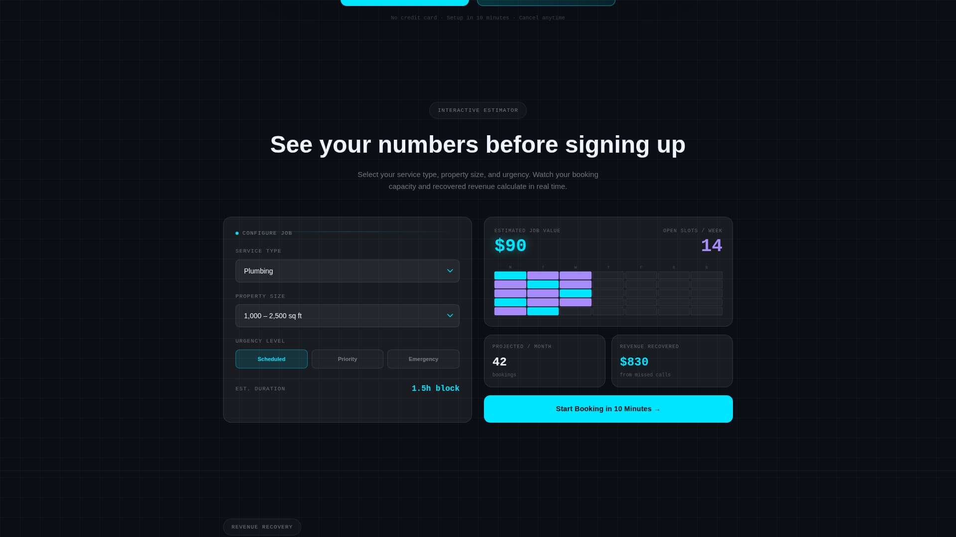 Nexus — Service Coordination Landing Page Template