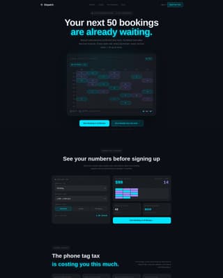 Nexus — Service Coordination Landing Page Template