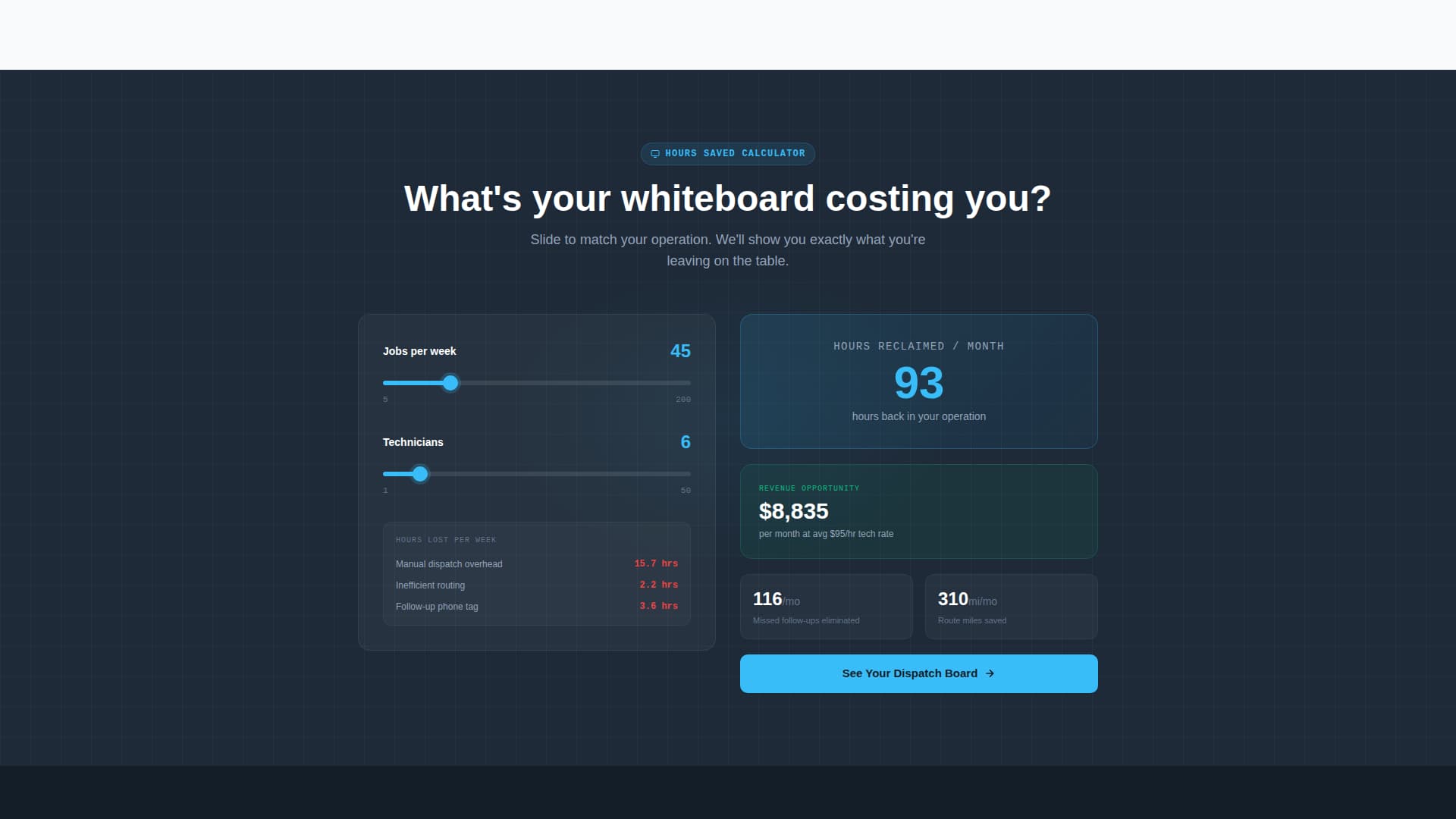Route — Field Service Landing Page Template