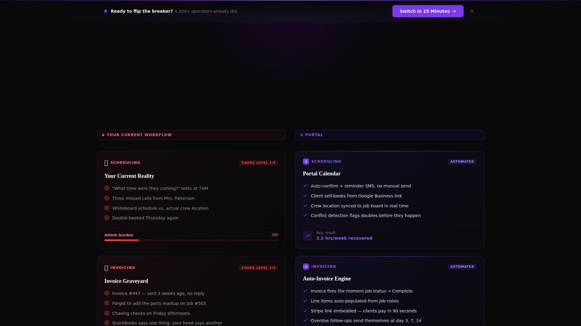Portal - Powerful Home Services Landing Page Template