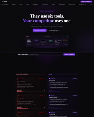 Portal - Powerful Home Services Landing Page Template