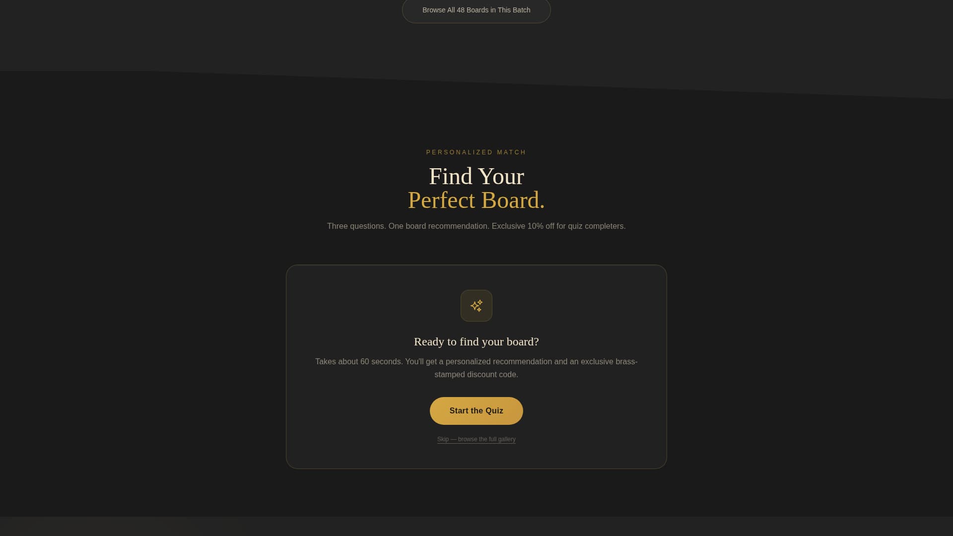 Carve - Heirloom Kitchenware Landing Page Template